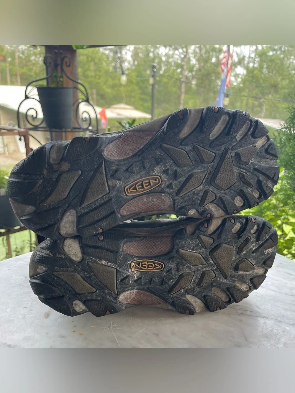 KEEN Detroit 8” Steel Toe Waterproof Work Boots Men’s Size 9 Brown 1008313